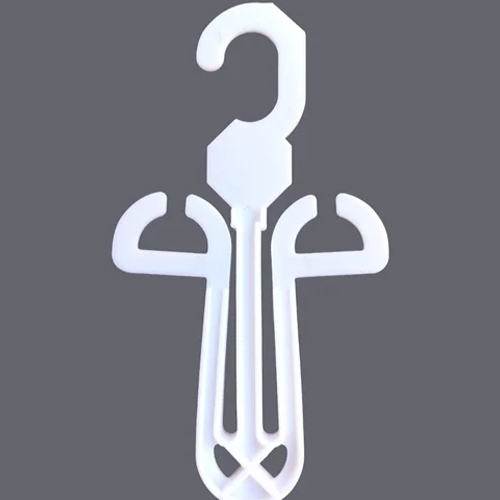 Plastic Slipper Hanger - Color: White