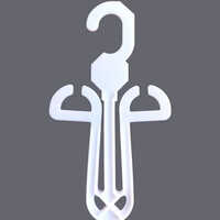 Plastic Slipper Hanger - Color: White