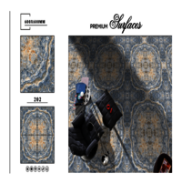 Rectified floor tiles