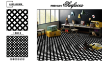 Modern floor tiles