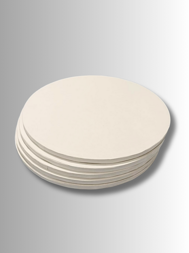 Cake Base Drum Boards 10mm White Color - Size: Available In Multiple Sizes