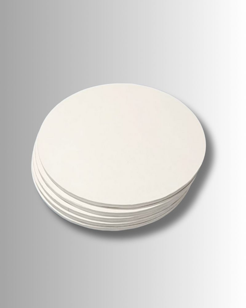Cake Base Drum Boards 10mm White Color - Size: Available In Multiple Sizes