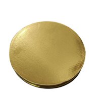 Cake Base Drum Boards 10mm Gold Color