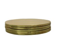 Cake Base Drum Boards 10mm Gold Color