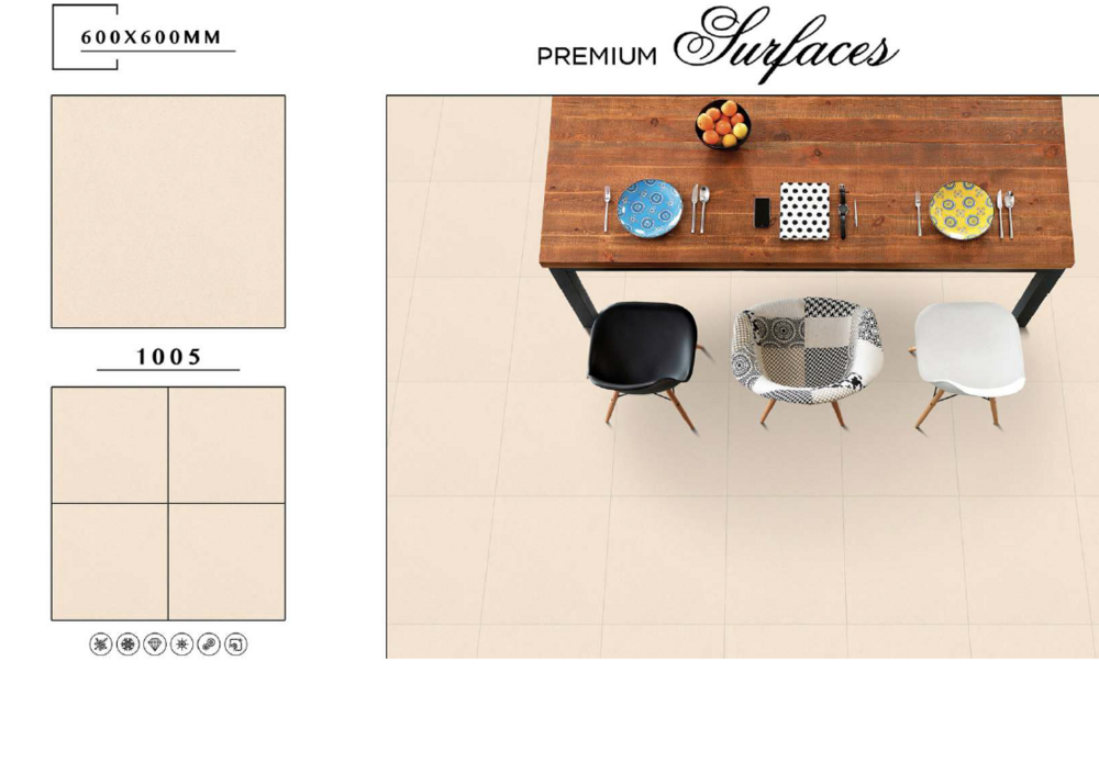Stone-look tile