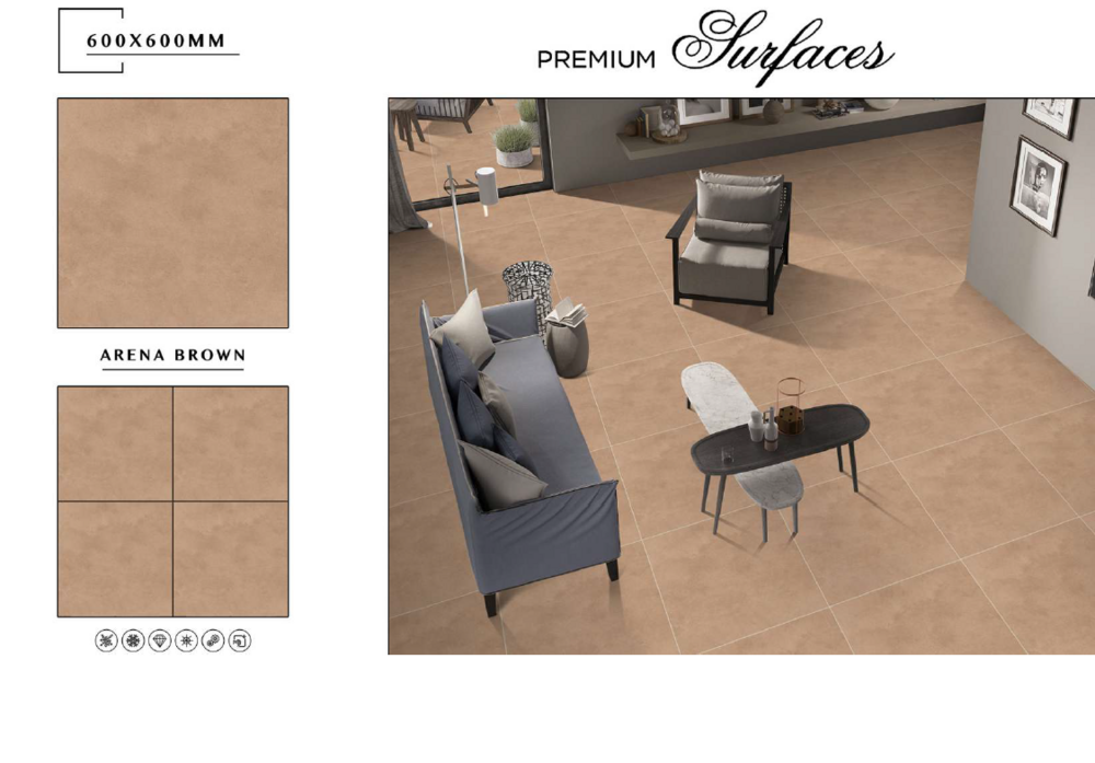 Stone-look tile