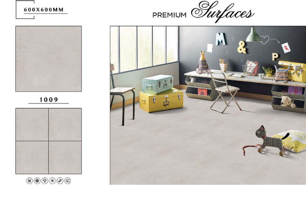 Stone-look tile