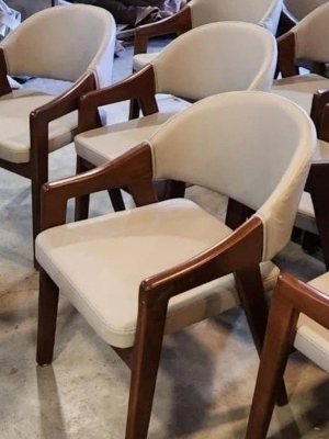 Cafe wooden chair