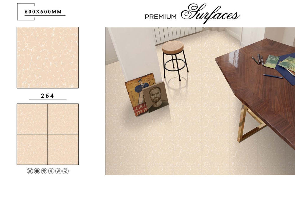 Slip-resistant Tile - Material: Ceramic