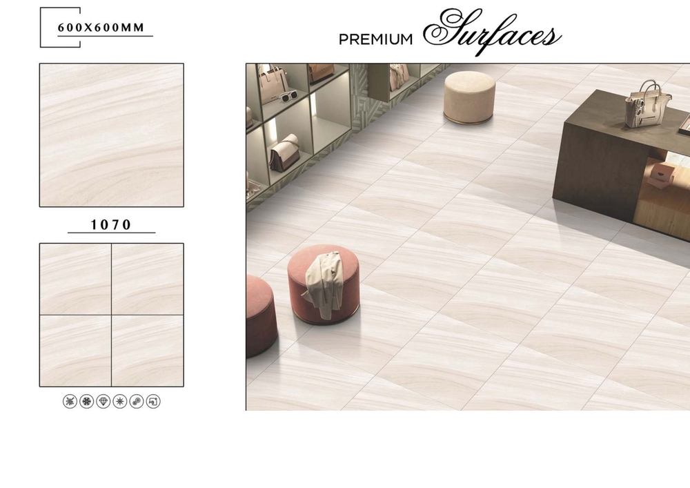Slip-resistant Tile - Material: Ceramic