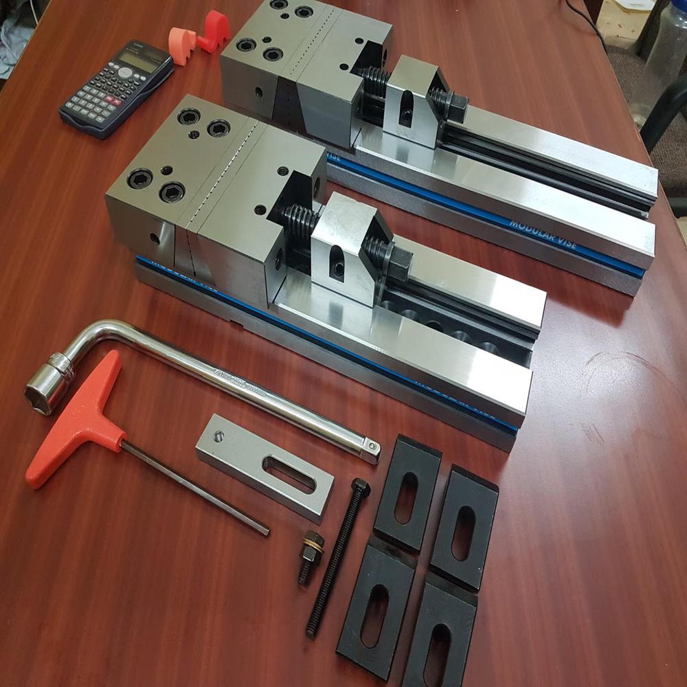 Modular Machine Vice - Color: Silver