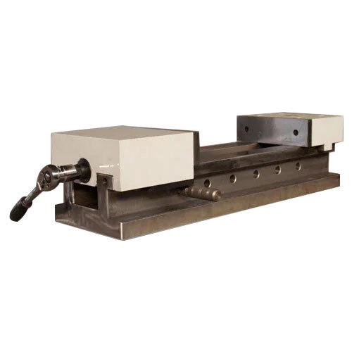 Quick Adjust Machine Vice - Color: Silver
