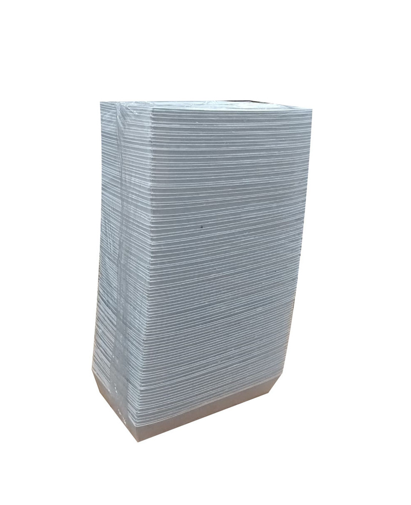 500ml Paper Serving Trays - Color: White