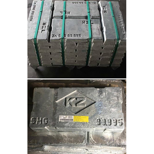 Zinc Ingots - Alloy Composition, Rectangular Shape, Silver Color, Mill-Finished Surface, Available in Various Weights | Steel Industry Application