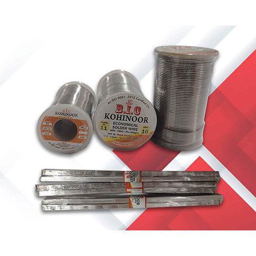 B.I.C 15-85 Kohinoor Solder Wire And Solder Bars - Color: Silver