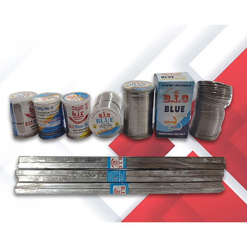 B.I.C 30-70 Blue Dlx Solder Wire And Solder Bars - Color: Silver