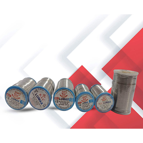 B.I.C 55-45 Lumax Resin Core Solder Wire And Solder Bars - Color: Silver