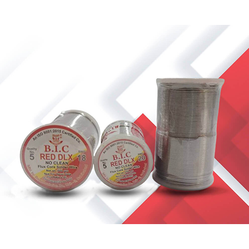 B.I.C Red Dlx 40-60 No Clean Wire - Application: For Soldering Electronics