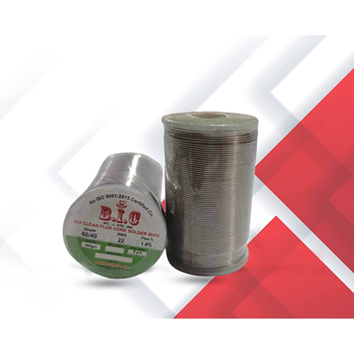 B.I.C 60-40 No Clean Solder Wire - Color: Silver