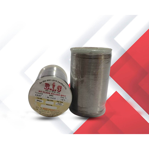 B.I.C 63-37 No Clean Solder Wire - Color: Silver