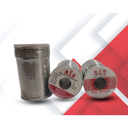 B.I.C 40-60 Red DLX Urea Flux Core Solder Wire