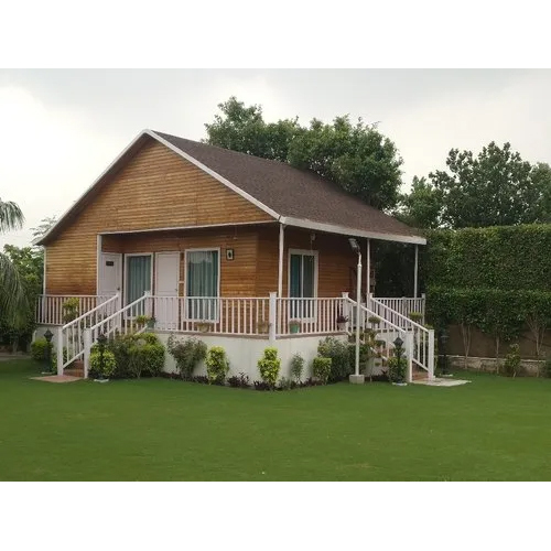 Prefabricated Modular Cottage - Color: Brown