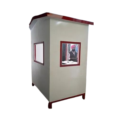 Cemented Sheet Guard Room - Dimension (L*w*h): 6x4 Foot (Ft)