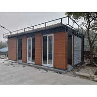 Prefabricated Container Home - Color: Brown