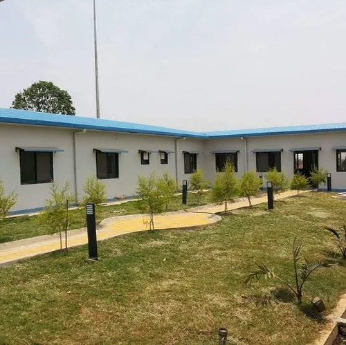 Prefabricated Site Office Cabin - Color: White