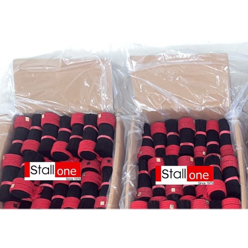 Stallone Calcutta Extra Stiff Boar Bristle - Bristle Color: Multi Colour