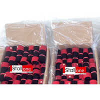Stallone Calcutta Extra Stiff Boar Bristle - Bristle Color: Multi Colour
