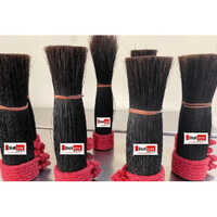 Indian Natural Boar Pig And Hog Bristle - Bristle Color: Black