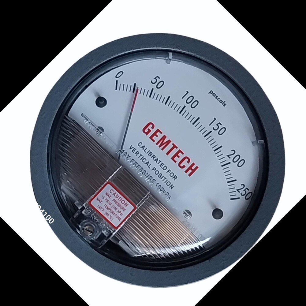 GEMTECH Wholesaler Differential Pressure Gauge From Rewa Madhya Pradesh