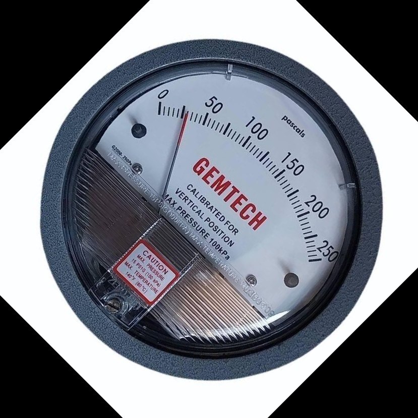 GEMTECH Wholesaler Differential Pressure Gauge From Rewa Madhya Pradesh