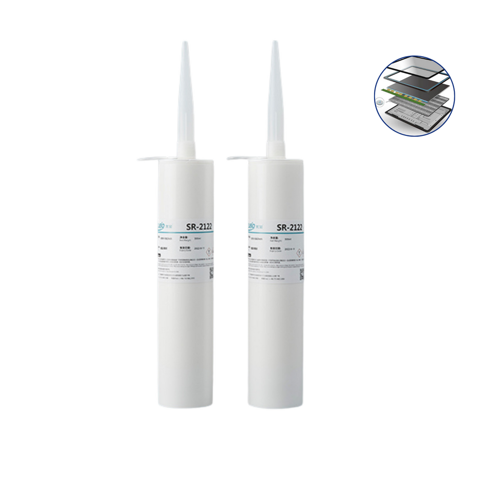 EUBO Room Temperature Curing Silicone AdhesiveTwo-Component Sealant for Semiconductor Devices and Electronic Components
