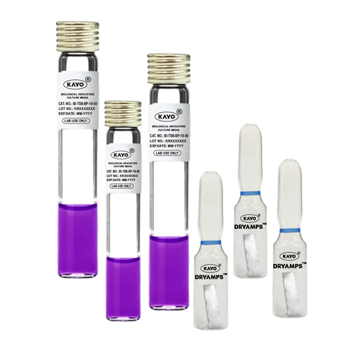 Bi-Ba-Dha-106 Dryamps Biological Indicator For Dry Heat Sterilization - Power Source: Manual