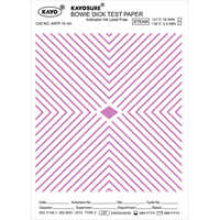 Kayosure Bowie Dick Test Paper A4 - Color: Multicolor