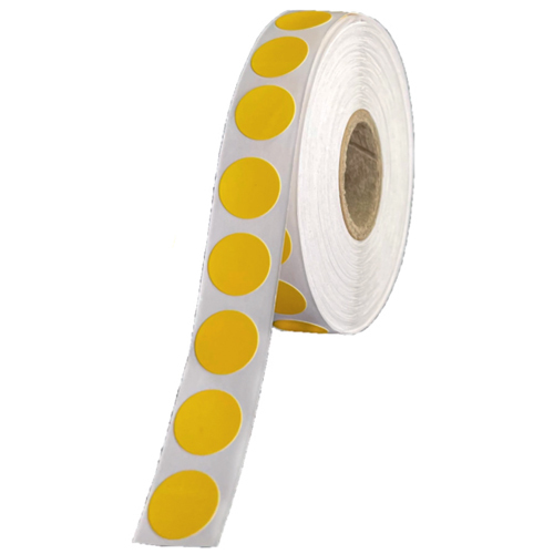 Kayocheck Plastic Circular Chemical Process Indicator Tape For Gamma - Color: White