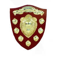 Wooden Shield Award And Trophies - Size: 10 Inch