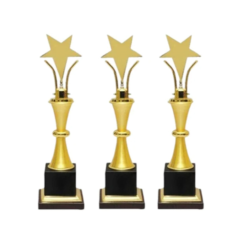 Metal Star Trophy - Finishing: Power Coated
