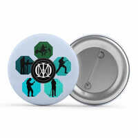 Mild Steel Printed Badges - Design: Standard