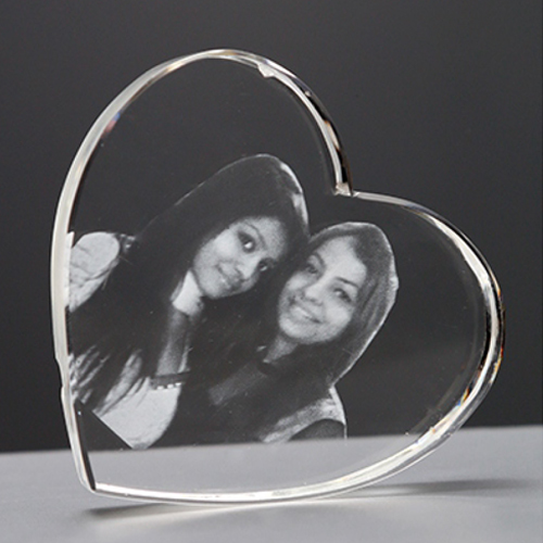 7x8x2cm 3D Crystal Cube