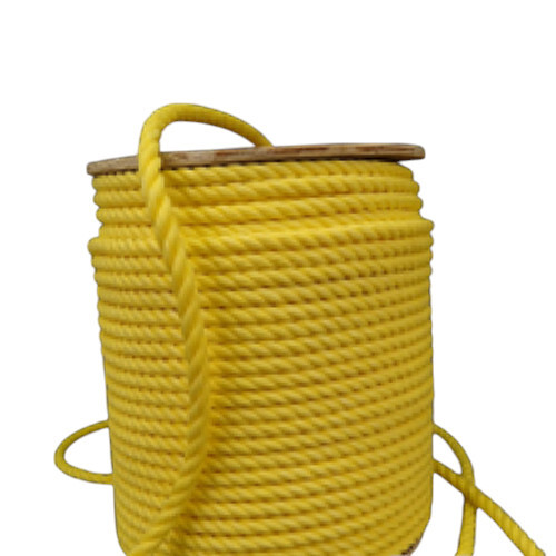 8Mm Yellow Polypropylene Ropes - Application: Commercial