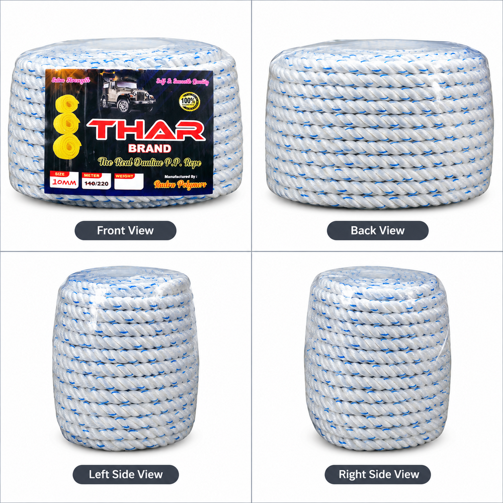 220 Mtr Polypropylene Ropes - Application: Commercial