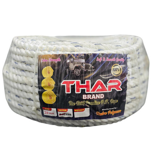 16Mm Polypropylene Ropes - Application: Commercial