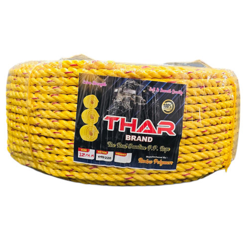 12Mm Polypropylene Ropes - Application: Commercial
