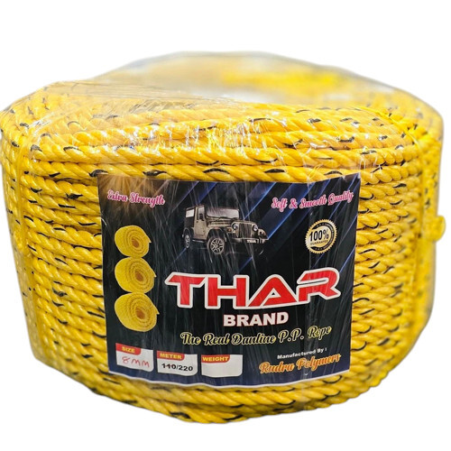 8Mm Polypropylene Ropes - Application: Commercial