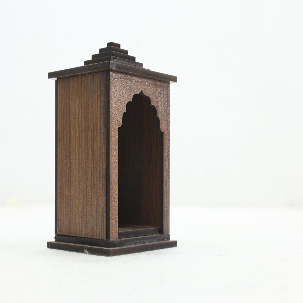 Wooden Modern Mandir