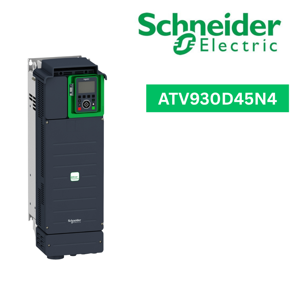 Atv930d45n4-variable Speed Drive, Altivar Process Atv900, Atv930, 45kw, 400 To 480v, With Braking Unit, Ip21 - Application: Industrial Application