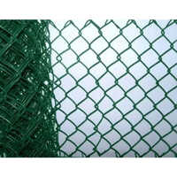 Pvc Coated Chain Link Mesh Fence - Color: As Per Availability